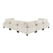 Homelegance - Robstown 5-Piece Modular Sectional in Beige - 9688NBE*53CR2AC - GreatFurnitureDeal