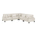 Homelegance - Robstown 5-Piece Modular Sectional in Beige - 9688NBE*53CR2AC - GreatFurnitureDeal