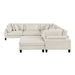 Homelegance - Robstown 6 Piece Modular Sectional with Ottoman in Beige - 9688NBE*63CR2ACOT - GreatFurnitureDeal