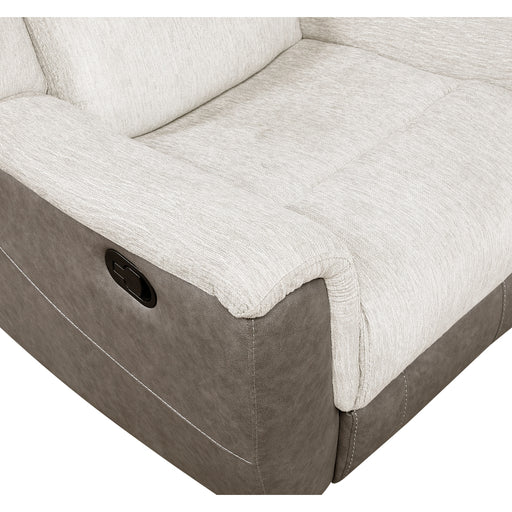 Homelegance - Harriette Double Reclining Loveseat with Center Console in Beige - 9703BE-2 - GreatFurnitureDeal