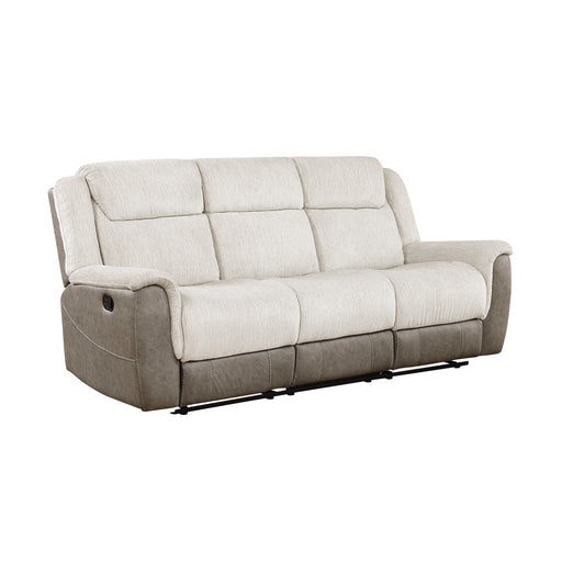 Homelegance - Harriette Double Reclining Sofa in Beige - 9703BE-3 - GreatFurnitureDeal