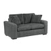 Homelegance - Athena Sofa and Loveseat in Dark Gray - 9720DGY*2 - GreatFurnitureDeal