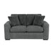 Homelegance - Athena Sofa and Loveseat in Dark Gray - 9720DGY*2 - GreatFurnitureDeal