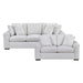 Homelegance - Athena 2 Piece Sofa Set in Gray - 9720GRY*2 - GreatFurnitureDeal