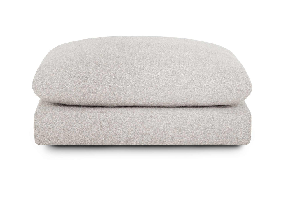 Franklin Furniture - 972 Marcella Swivel Accent Chair with Push Up Chaise Ottoman in Meade Linen - 97218-97280-LINEN