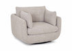 Franklin Furniture - 972 Lake Swivel Accent Chair in Chow Cloud - 97280-CLOUD - GreatFurnitureDeal
