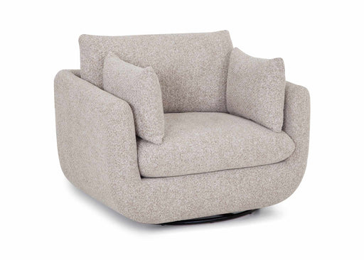 Franklin Furniture - 972 Lake Swivel Accent Chair in Chow Cloud - 97280-CLOUD - GreatFurnitureDeal