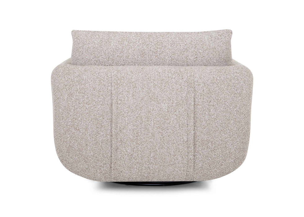 Franklin Furniture - 972 Lake Swivel Accent Chair in Chow Cloud - 97280-CLOUD - GreatFurnitureDeal