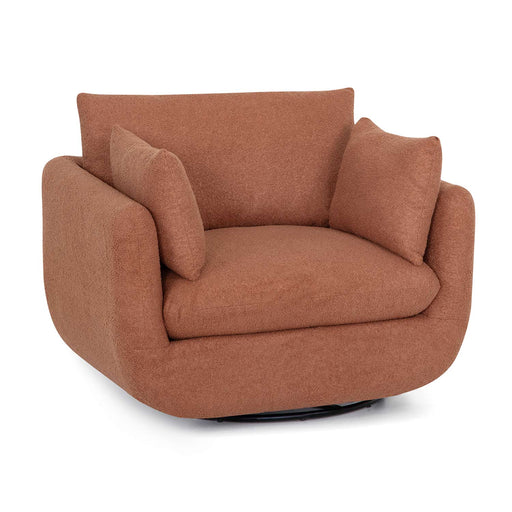 Franklin Furniture - 972 Santina Swivel Accent Chair in Copper - 97280-Copper - GreatFurnitureDeal