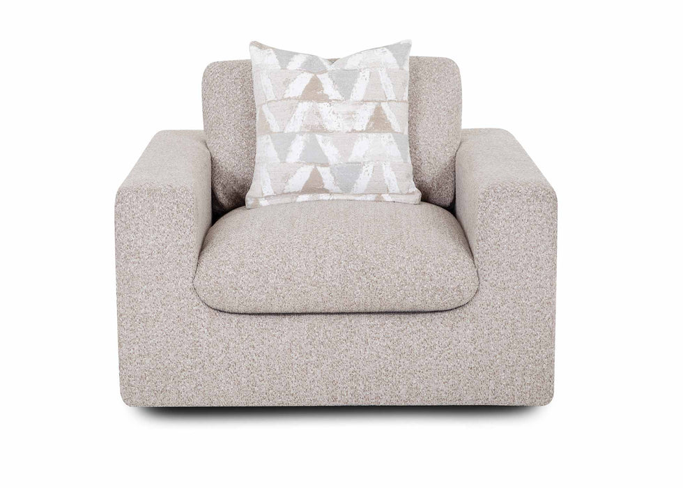 Franklin Furniture - 972 Lake Chair with Ottoman in Chow Cloud - 97288-218-CLOUD - GreatFurnitureDeal