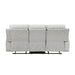 Homelegance - Benton 2 Piece Sofa Set in Light Gray - 9728LGY*2 - GreatFurnitureDeal