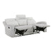 Homelegance - Benton Double Reclining Sofa in Light Gray - 9728LGY-3 - GreatFurnitureDeal