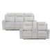 Homelegance - Benton 2 Piece Sofa Set in Light Gray - 9728LGY*2 - GreatFurnitureDeal