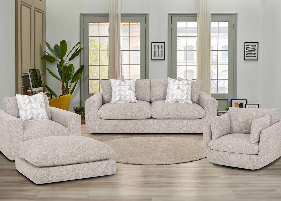 Franklin Furniture - 972 Lake 3 Piece Living Room Set in Chow Cloud - 97240-CLOUD-3SET - GreatFurnitureDeal