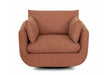 Franklin Furniture - 972 Santina Accent Swivel Chair in Copper - 97280-Copper - GreatFurnitureDeal