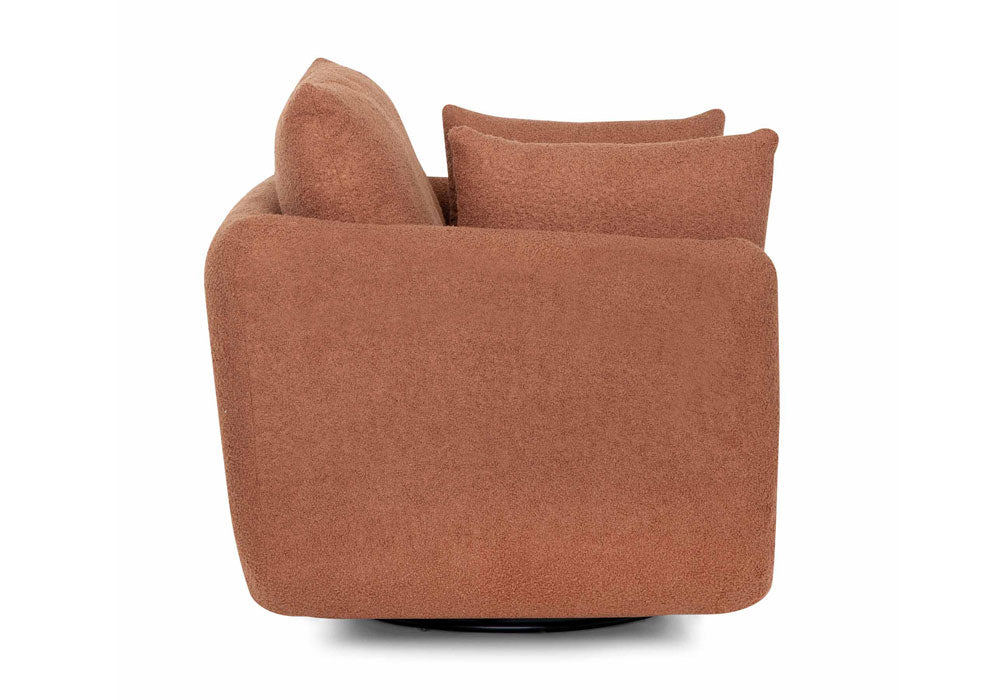 Franklin Furniture - 972 Santina Accent Swivel Chair in Copper - 97280-Copper - GreatFurnitureDeal