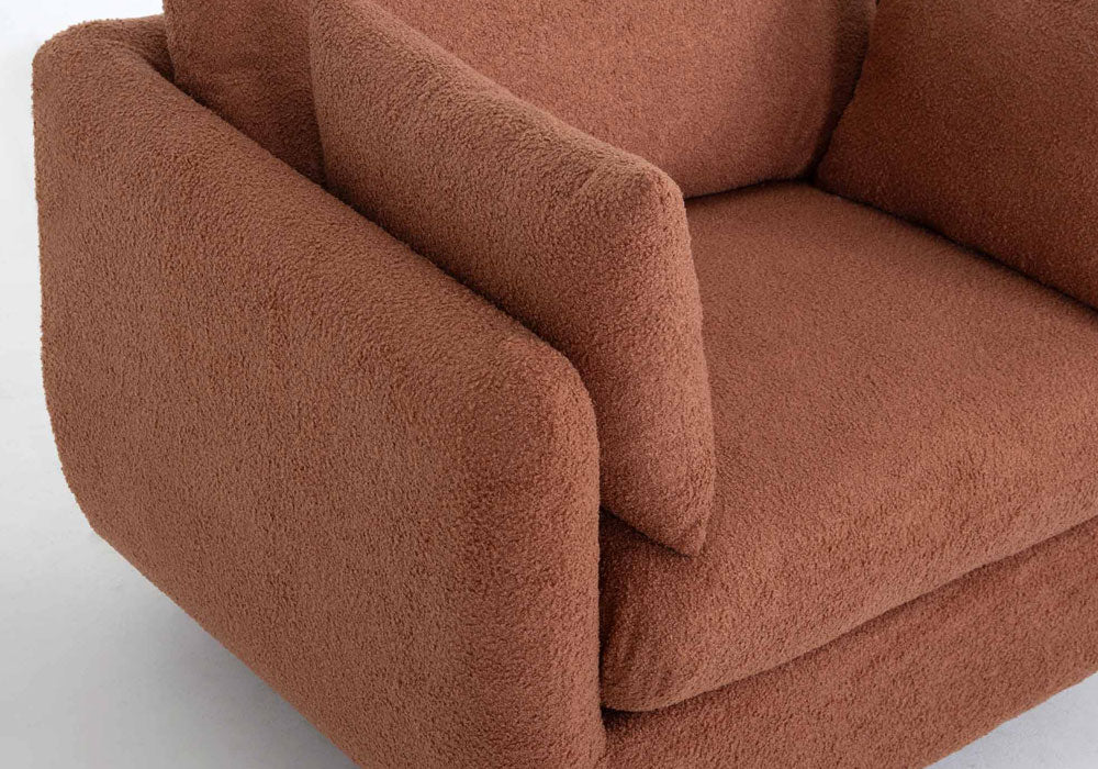 Franklin Furniture - 972 Santina Accent Swivel Chair in Copper - 97280-Copper - GreatFurnitureDeal