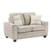 Homelegance - Zander Sofa and Loveseat in Taupe - 9745TP*2 - GreatFurnitureDeal