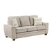 Homelegance - Zander Sofa and Loveseat in Taupe - 9745TP*2 - GreatFurnitureDeal
