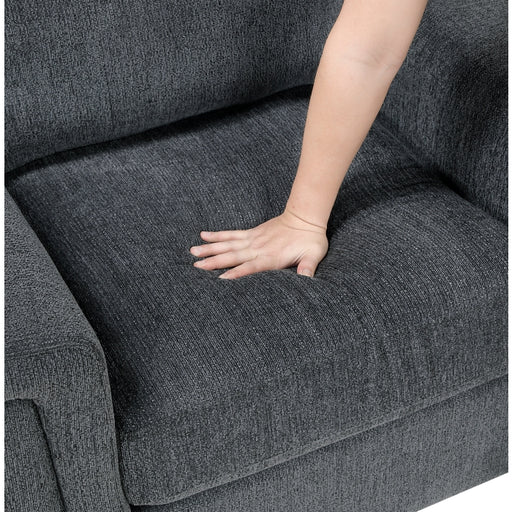 Homelegance - Chelsea 2 Piece Sofa Set in Dark Gray - 9746DG*2 - GreatFurnitureDeal