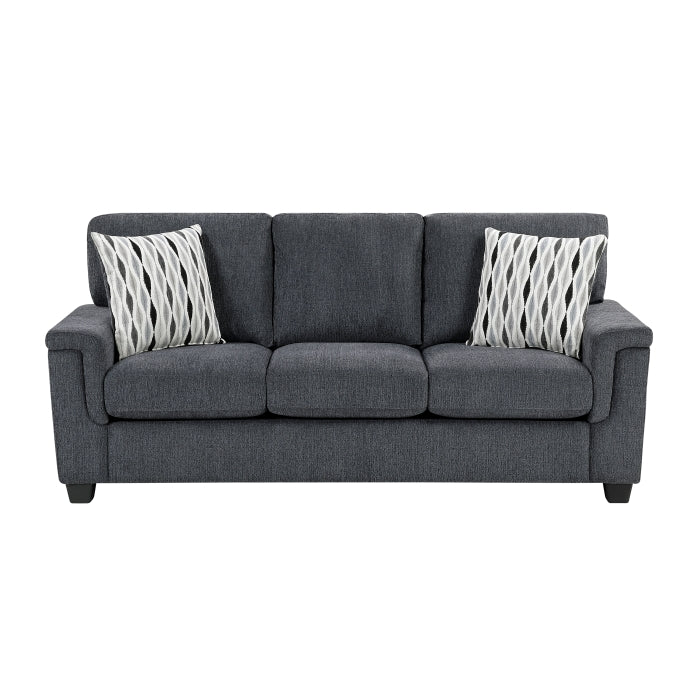 Homelegance - Chelsea 2 Piece Sofa Set in Dark Gray - 9746DG*2 - GreatFurnitureDeal
