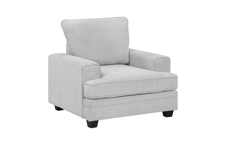 Homelegance - Sarah 3-Piece Living Room Set in Stone Gray - 9747SN*3 - GreatFurnitureDeal