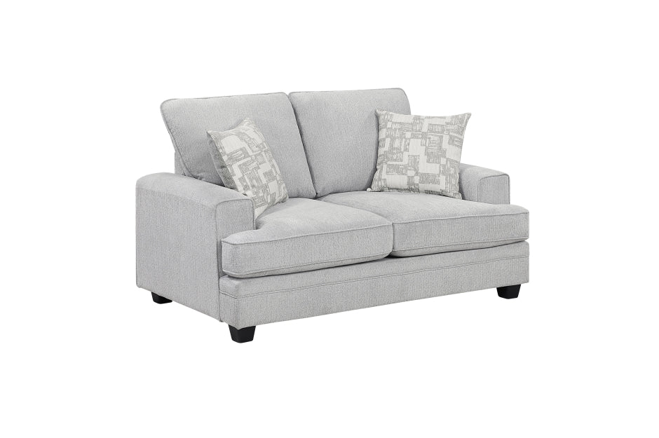 Homelegance - Sarah 2-Piece Living Room Set in Stone Gray - 9747SN*2 - GreatFurnitureDeal