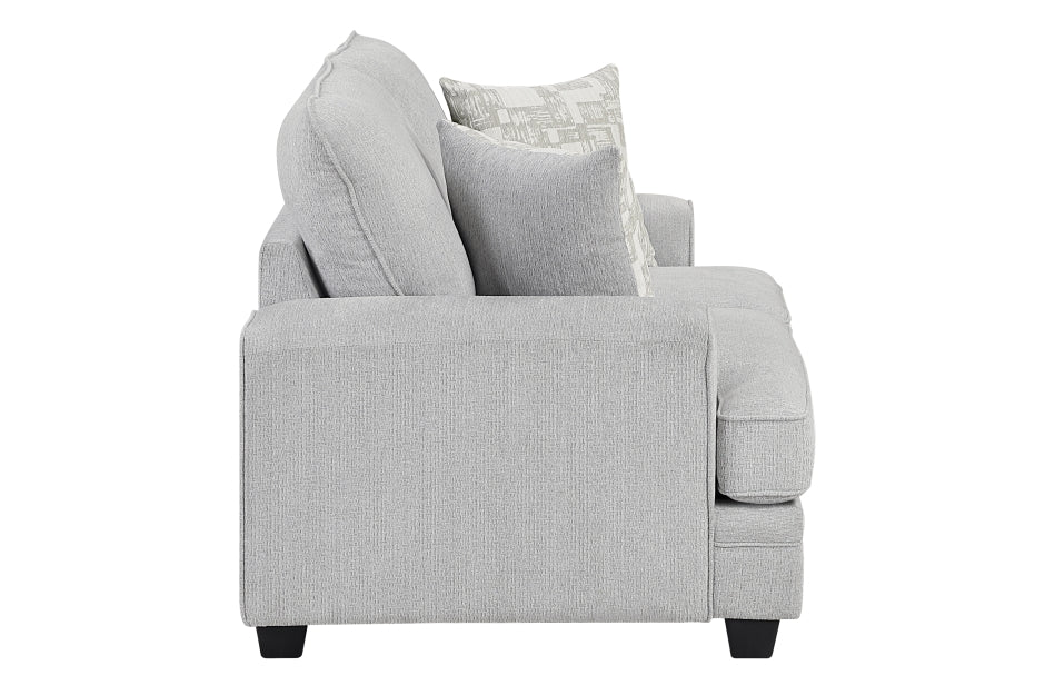 Homelegance - Sarah 2-Piece Living Room Set in Stone Gray - 9747SN*2 - GreatFurnitureDeal