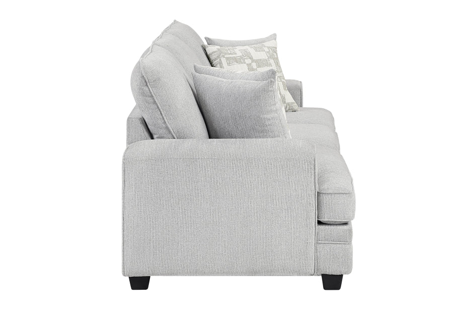 Homelegance - Sarah 2-Piece Living Room Set in Stone Gray - 9747SN*2 - GreatFurnitureDeal