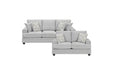Homelegance - Sarah 2-Piece Living Room Set in Stone Gray - 9747SN*2 - GreatFurnitureDeal