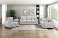 Homelegance - Sarah 3-Piece Living Room Set in Stone Gray - 9747SN*3 - GreatFurnitureDeal