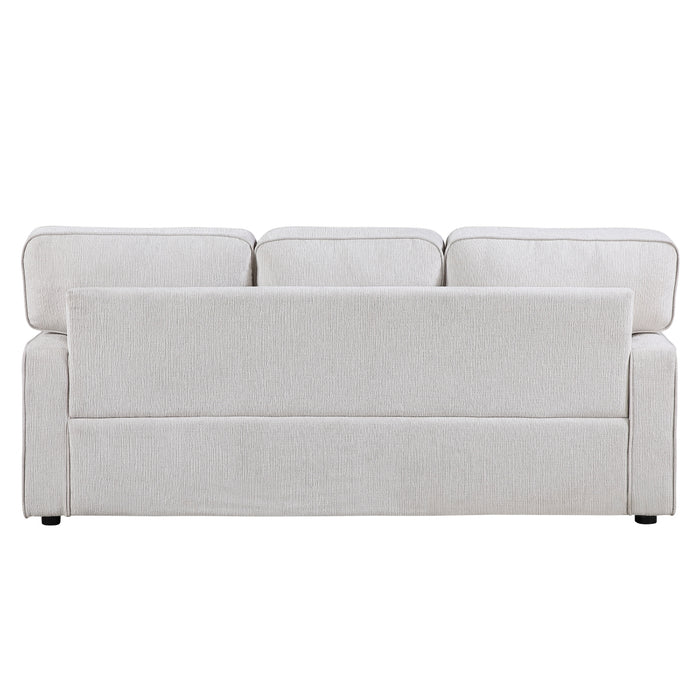Homelegance - Frances 2 Piece Sofa Set in Beige - 9748BEG*2 - GreatFurnitureDeal