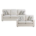 Homelegance - Frances 2 Piece Sofa Set in Beige - 9748BEG*2 - GreatFurnitureDeal
