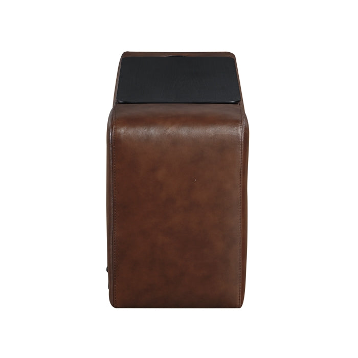 Homelegance - Sutton 6 Piece Modular Power Reclining Sectional in Brown - 9790BRW*6LRRRPWH - GreatFurnitureDeal