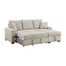 Homelegance - Waitsfield 2 Piece Sectional with Right Chaise in Sand - 9816SN*2LLRC - GreatFurnitureDeal