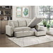 Homelegance - Waitsfield 2 Piece Sectional with Right Chaise in Sand - 9816SN*2LLRC - GreatFurnitureDeal