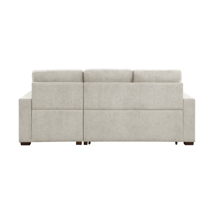 Homelegance - Waitsfield 2 Piece Sectional with Right Chaise in Sand - 9816SN*2LLRC - GreatFurnitureDeal