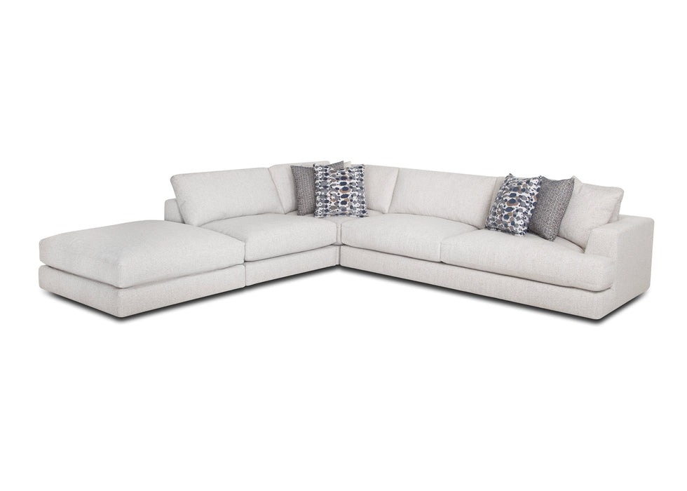 Franklin Furniture - 982 Iris 4 Piece Sectional Sofa in Iris Twine - 98219-98203-98204-98260 - GreatFurnitureDeal