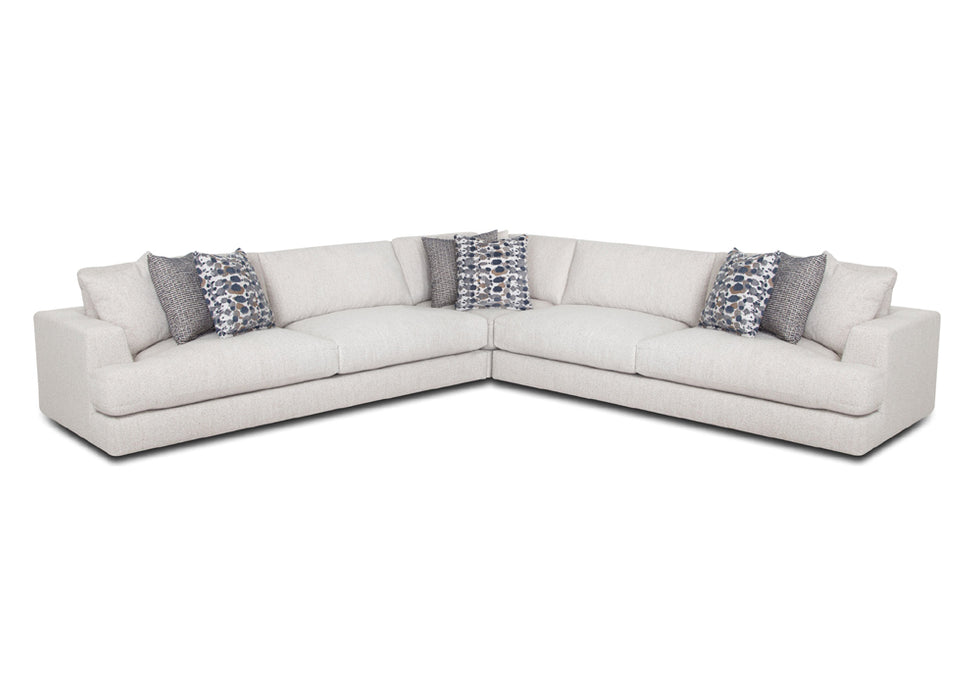 Franklin Furniture - 982 Iris 3 Piece Sectional Sofa in Iris Twine - 98259-98204-98260 - GreatFurnitureDeal