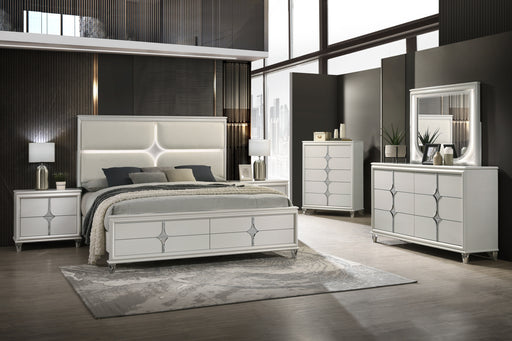 J&M Furniture - Bucharest Modern 3 Piece Queen Bedroom Set - 19994-Q-3SET - GreatFurnitureDeal