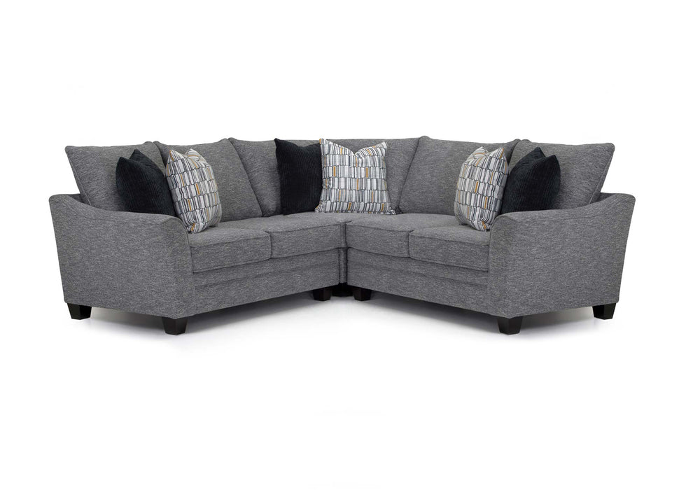 J&M Furniture - Paradox 3 Piece Stationary Sectional Sofa - 98359-04-60-98360