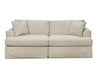 Southern Home Furnishings - Sutton Sofa in Sand - 9900-00 Sutton Sand Slip Cover - GreatFurnitureDeal