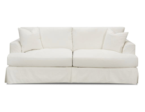 Southern Home Furnishings - Sutton Loveseat in Snow - 9900-01 Sutton Snow Slip - GreatFurnitureDeal