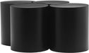 Meridian Furniture - Dimple Black Iron 4pc. Nesting Coffee Table - 99081Black-4D - GreatFurnitureDeal
