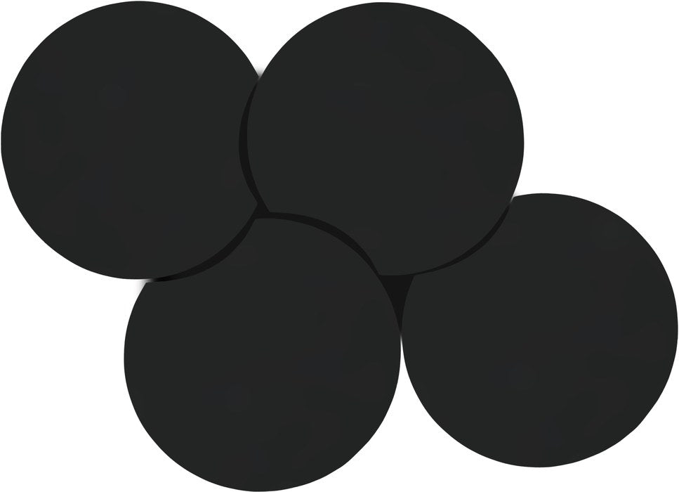 Meridian Furniture - Dimple Black Iron 4pc. Nesting Coffee Table - 99081Black-4D - GreatFurnitureDeal
