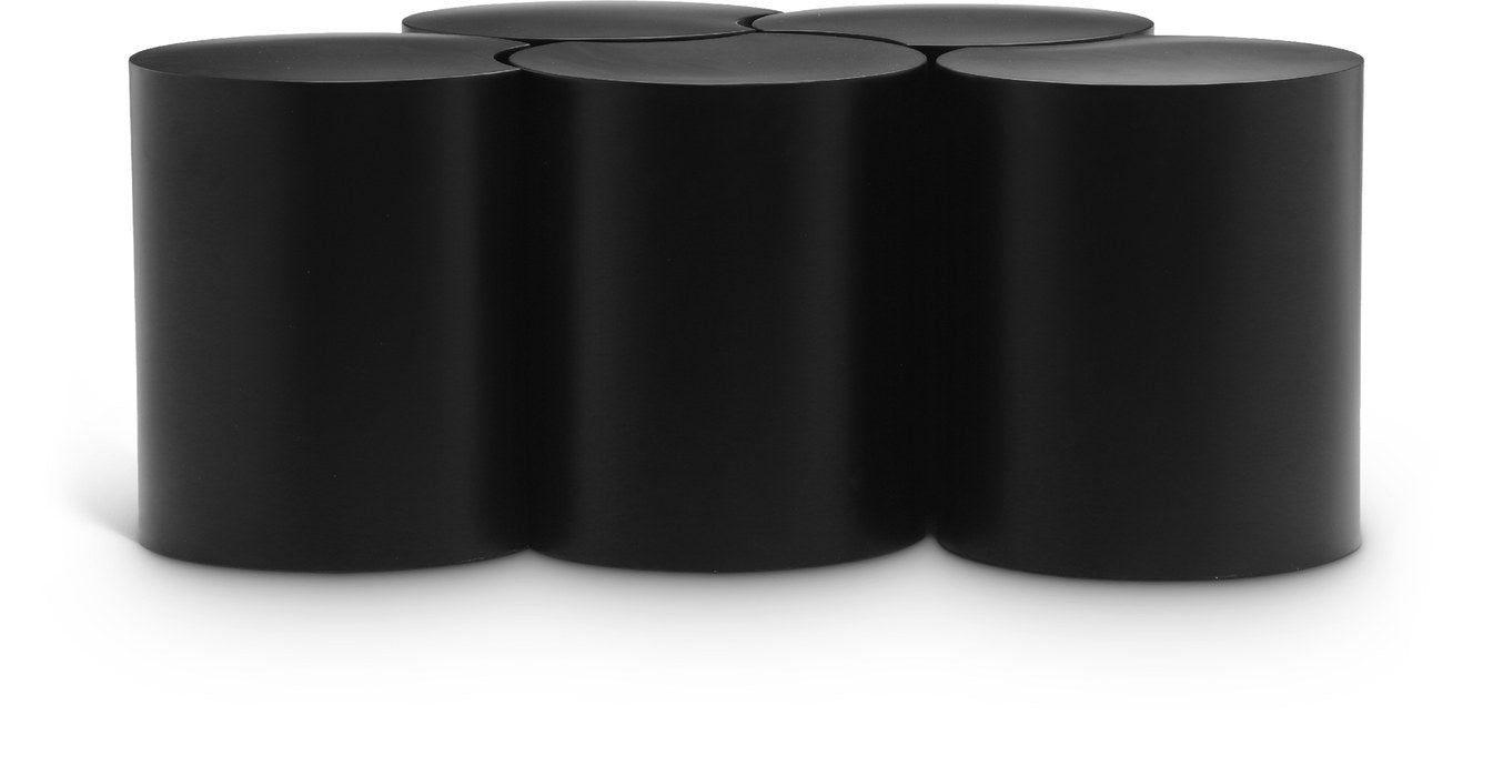 Meridian Furniture - Dimple Black Iron 5pc. Nesting Coffee Table - 99081Black-5D - GreatFurnitureDeal