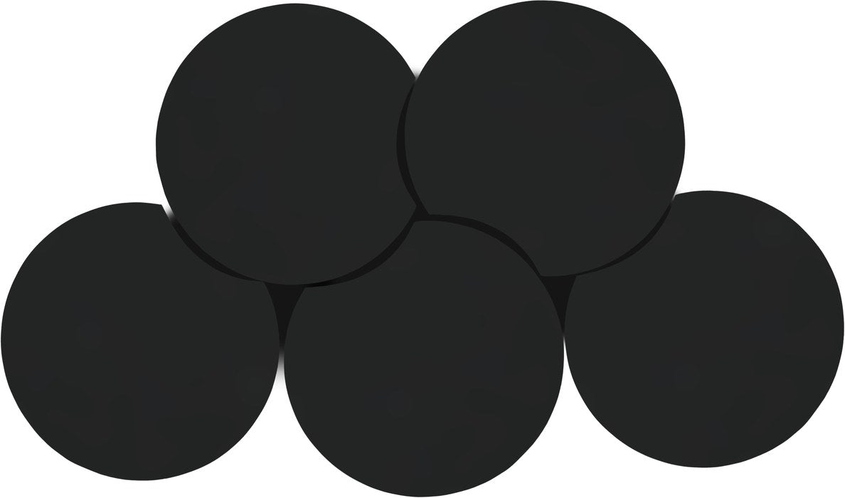 Meridian Furniture - Dimple Black Iron 5pc. Nesting Coffee Table - 99081Black-5D - GreatFurnitureDeal