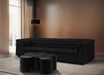 Meridian Furniture - Dimple Black Iron 6pc. Nesting Coffee Table - 99081Black-6D - GreatFurnitureDeal