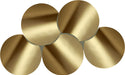 Meridian Furniture - Dimple Gold Iron 5pc. Nesting Coffee Table - 99081Gold-5A - GreatFurnitureDeal