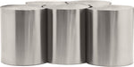 Meridian Furniture - Dimple Silver Iron 5pc. Nesting Coffee Table - 99081Silver-5D - GreatFurnitureDeal